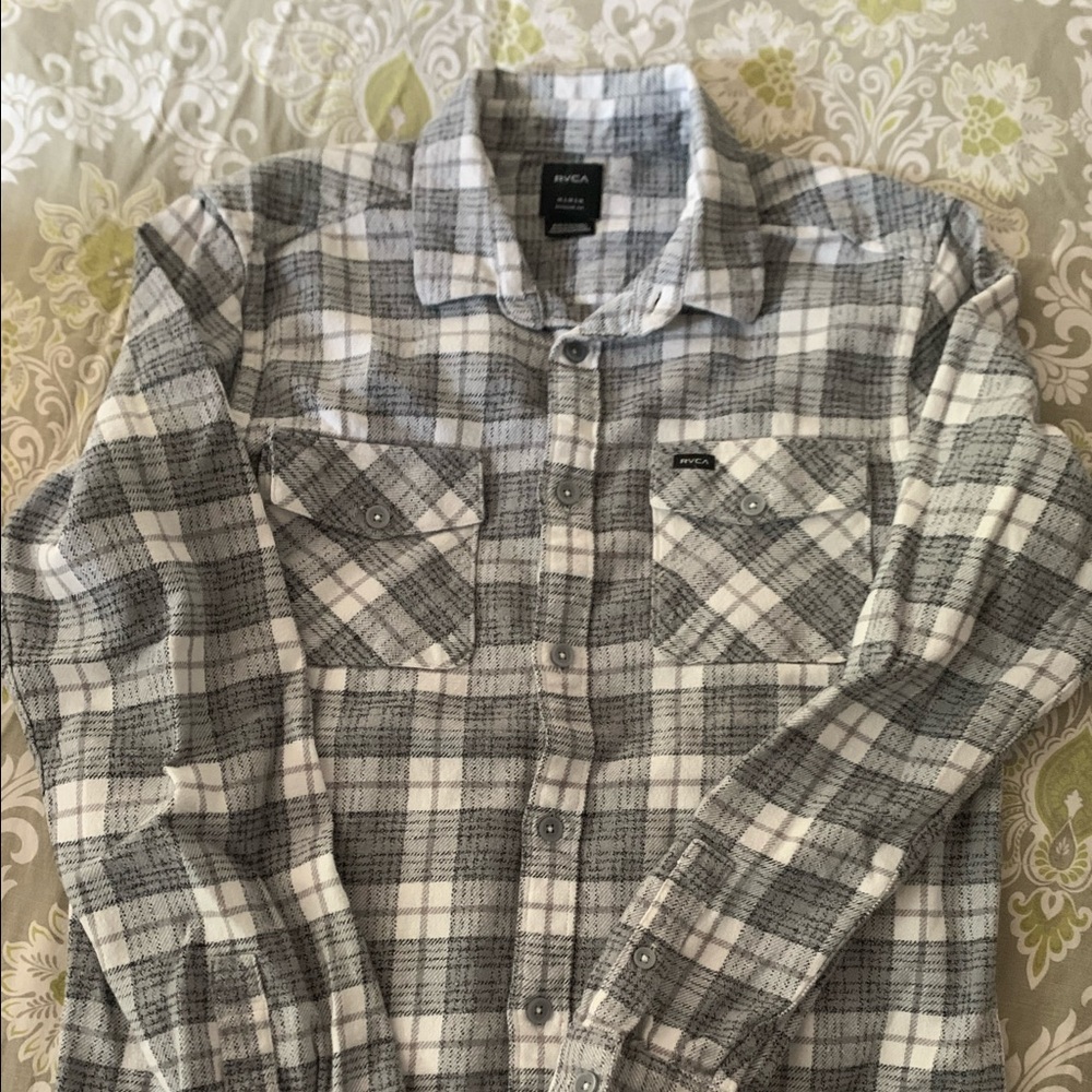 RVCA Long sleeve flannel